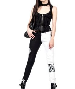 Lip Service Vintage Punk & Disorderly Patch Jean