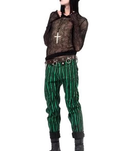 Lip Service Vintage Ghoul School Distressed Jeans