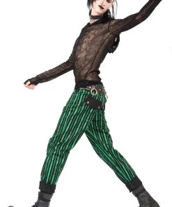 Lip Service Vintage Ghoul School Distressed Jeans