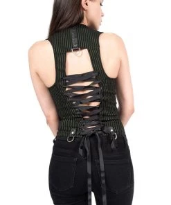 Lip Service Vintage Carmen Gangsta Pranksta Bondage Top Archive