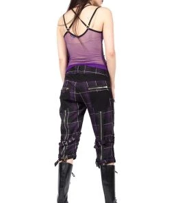 Lip Service Vintage Purple Fishnet Tank Top