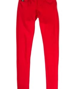 Lip Service Straight From The Heart Red Glam Spandex Jean Archive