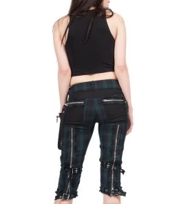 Lip Service Archive Vintage Punk & Disorderly Green Capri Pants