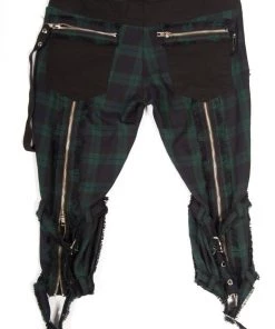 Lip Service Archive Vintage Punk & Disorderly Green Capri Pants 9 Lip Service Archive Vintage Punk & Disorderly Green Capri Pants