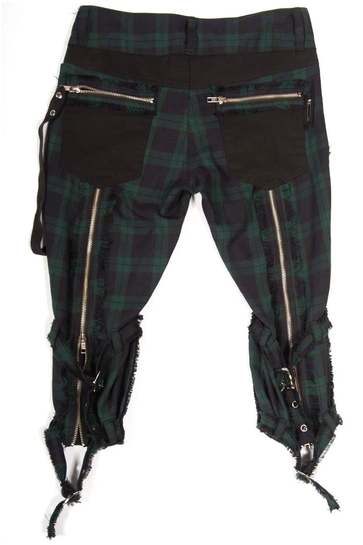 Lip Service Archive Vintage Punk & Disorderly Green Capri Pants 5 Lip Service Archive Vintage Punk & Disorderly Green Capri Pants