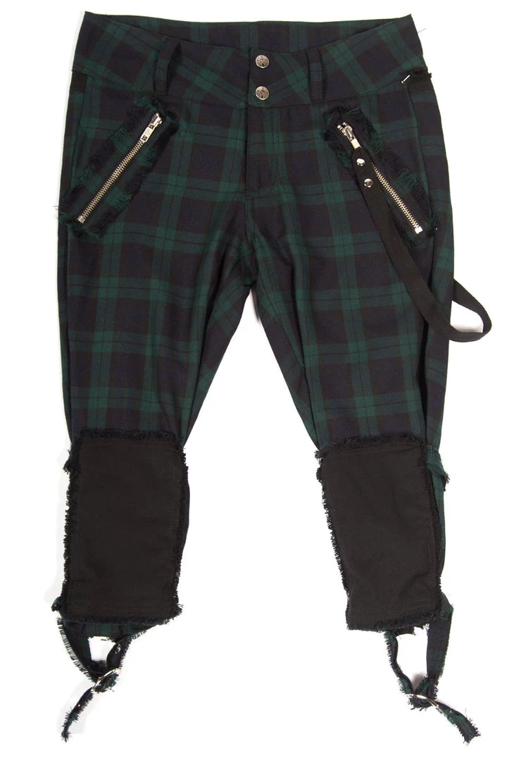 Lip Service Archive Vintage Punk & Disorderly Green Capri Pants 4 Lip Service Archive Vintage Punk & Disorderly Green Capri Pants