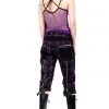 Lip Service Vintage Punk & Disorderly Purple Capri Pants