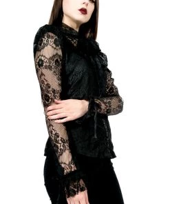 Lip Service Vintage Blacklist Lace Blouse Archive 8 Lip Service Vintage Blacklist Lace Blouse Archive