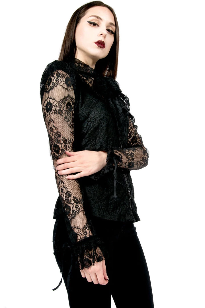 Lip Service Vintage Blacklist Lace Blouse Archive 3 Lip Service Vintage Blacklist Lace Blouse Archive
