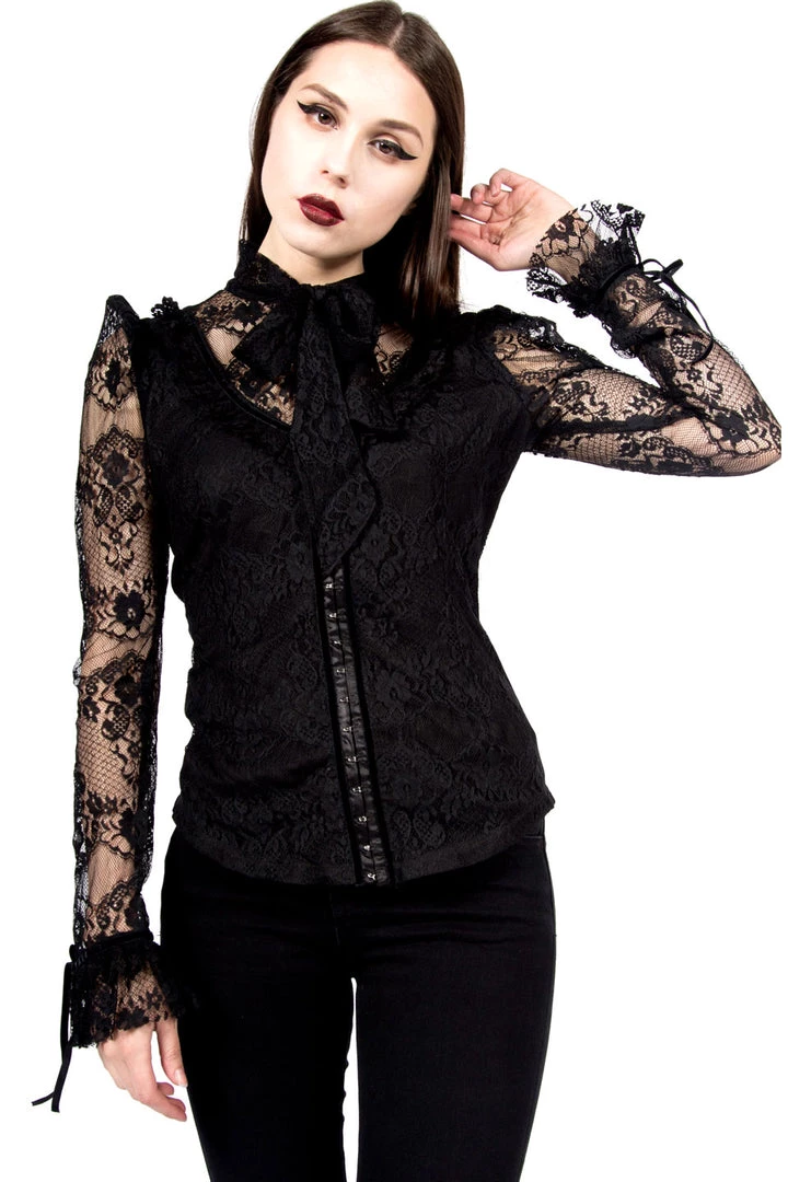 Lip Service Vintage Blacklist Lace Blouse Archive 5 Lip Service Vintage Blacklist Lace Blouse Archive