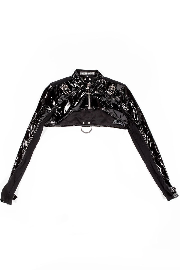 Lip Service VINYL FETISH SHRUG JACKET NEW! 6 Lip Service VINYL FETISH SHRUG JACKET NEW!