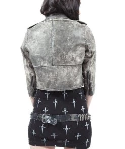 Lip Service Archive Vintage Washed Moto Jacket