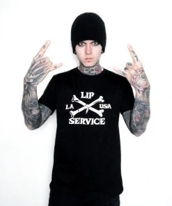 Lip Service Cross Bones T-shirt Men