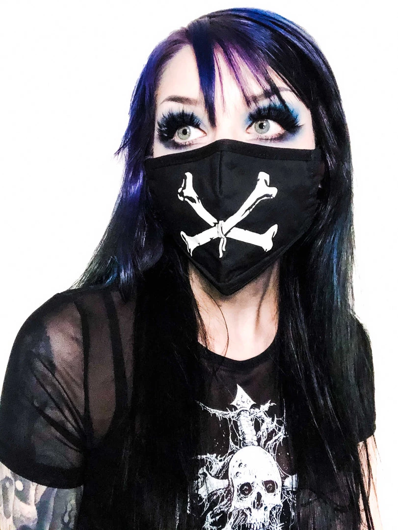 Lip Service Cross Bones Face Mask 2.0 NEW! 1 Lip Service Cross Bones Face Mask 2.0 NEW!