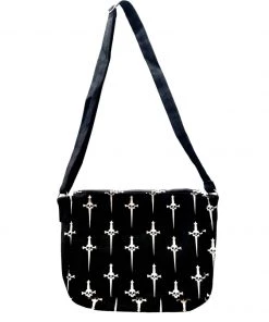 Lip Service Dagger Print Cross Body Bag