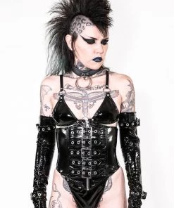 Lip Service NEW! Classic FETISH Vinyl Waist Cincher