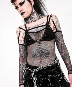 Lip Service NEW! Vinyl Pleated Micro Mini Skirt