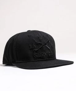Lip Service Cross Bones Snapback Baseball Hat B/B