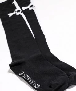 Lip Service Dagger Thigh High Socks