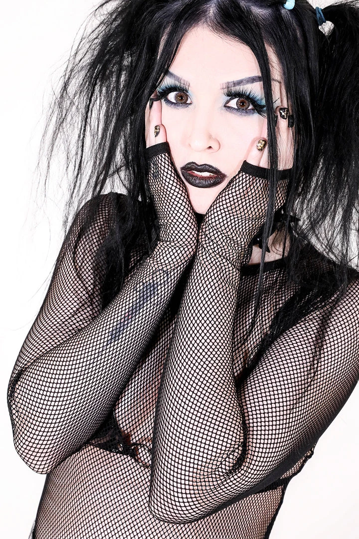 Lip Service NEW! Classic Fishnet Long Sleeve 1 Lip Service NEW! Classic Fishnet Long Sleeve