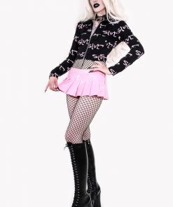 Lip Service Slut Zipper Hoodie NEW!