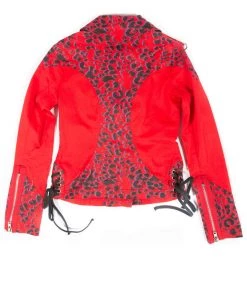 Lip Service Archive Vintage Leopard Moto Jacket