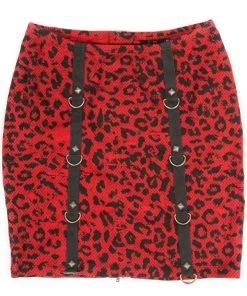 Lip Service Vintage Leopard Pencil Skirt