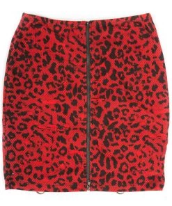 Lip Service Vintage Leopard Pencil Skirt