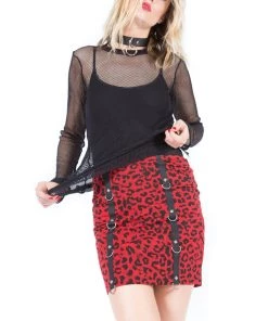 Lip Service Vintage Leopard Pencil Skirt