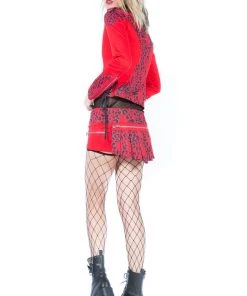 Lip Service Vintage Turn To Ash Moto Skirt Archive