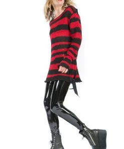 Lip Service Vintage Nevermind The Mohair Striped Sweater Archive