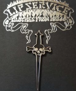 Lip Service Enamel Pin